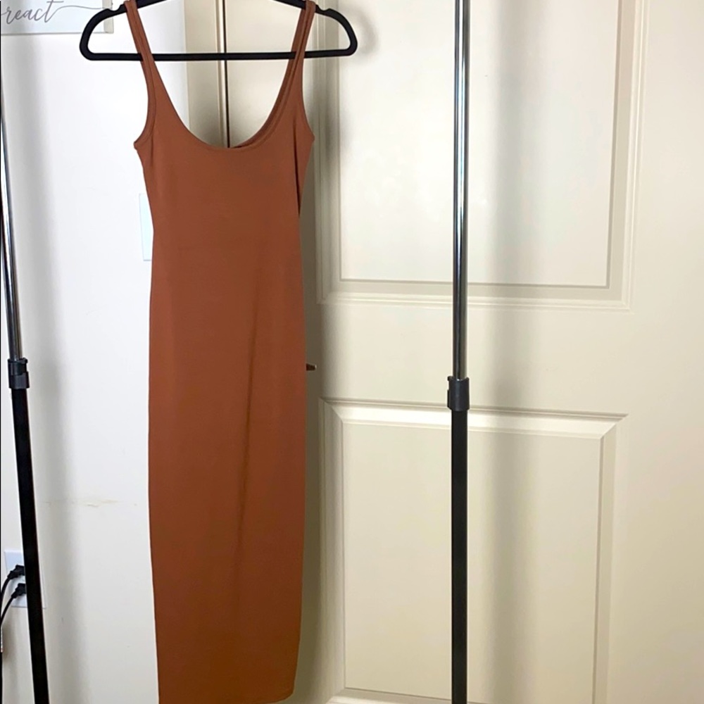 Spaghetti Midi Dress